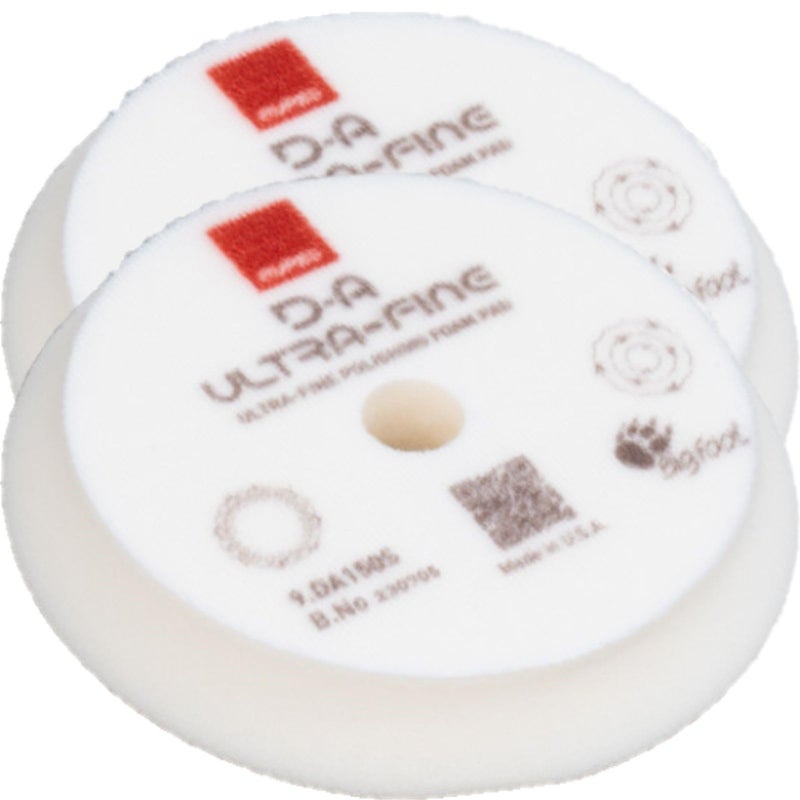RUPES D-A Series 6"" Orbital Foam Polishing Pads Bundle - Includes 2 Fine, 2 Ultra Fine and 2 Coarse Foam Pads - Tailored to Meet The Diverse Needs of Automotive Detailing - Image 3